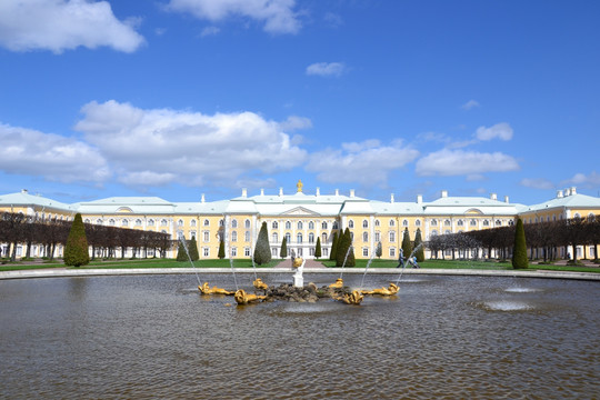 圣彼得堡夏宫上花园