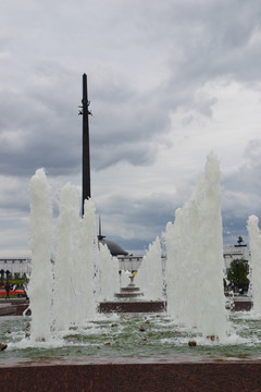 胜利广场喷泉