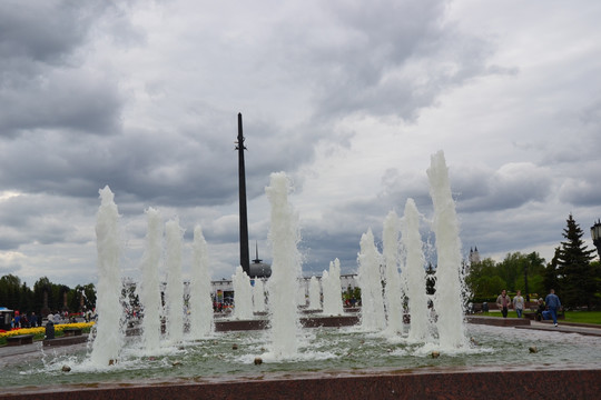 二战胜利广场喷泉
