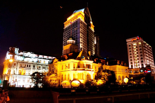 上海俄罗斯领事馆夜景