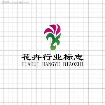 花卉行业logo