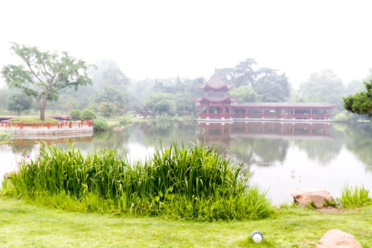 湖南长沙 橘子洲风景