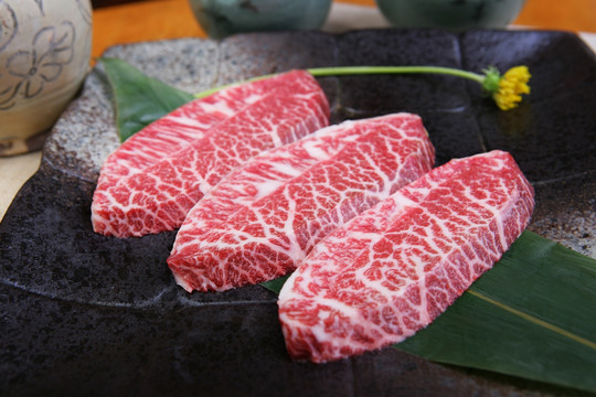 雪花三筋肉