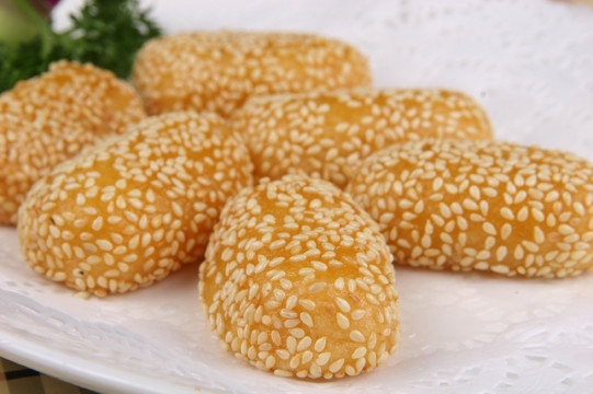 香麻炸软枣