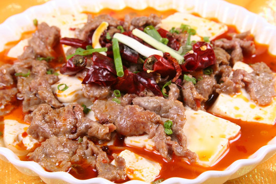 豆花牛肉