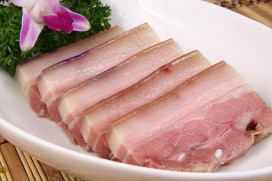 白切咸肉