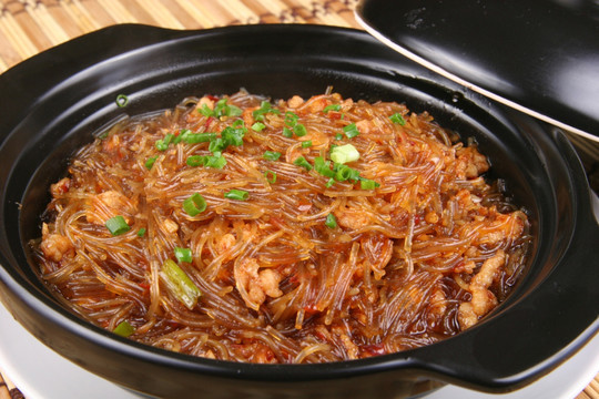肉末粉丝煲