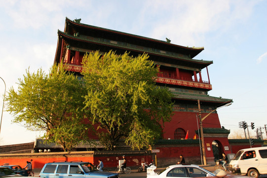 北京 古老的鼓楼