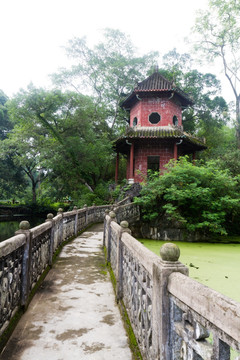 广西龙州 中山公园 湖心亭