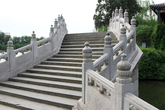 北海公园 小桥