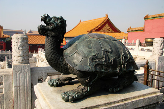 太和殿 铜龟雕塑