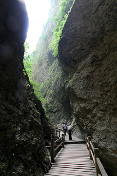 陕西商南金丝峡大峡谷