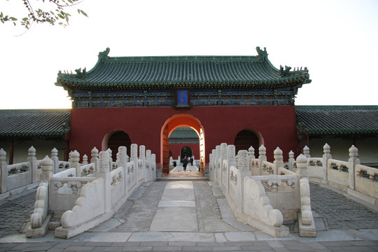 北京 天坛斋宫正门