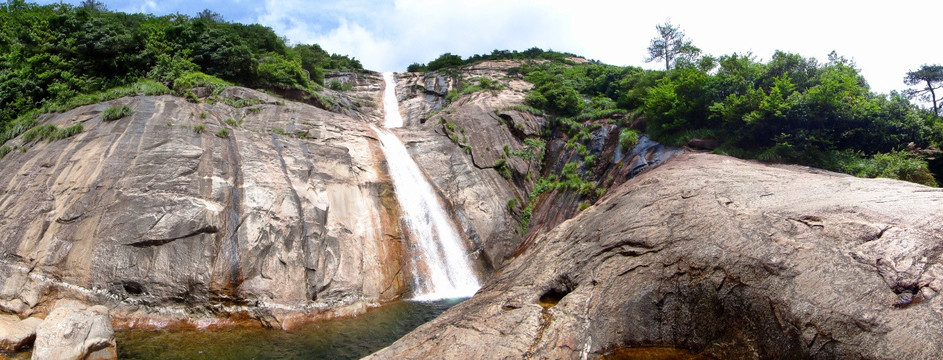 黄山九龙瀑 瀑布