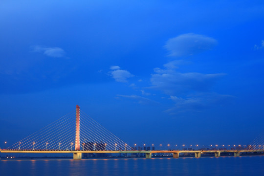 杭州钱江三桥夜景