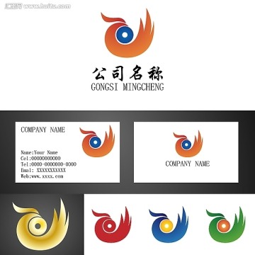 凤凰卫视 眼睛行业logo标志