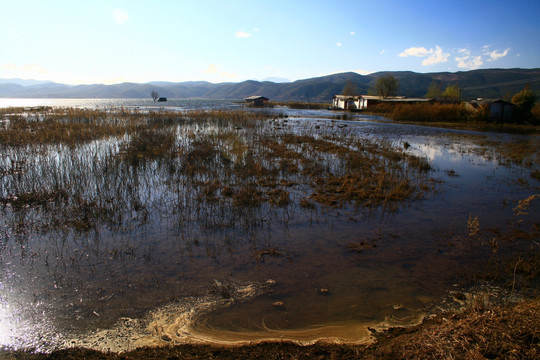 远山近水