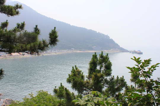 崂山海滩风光