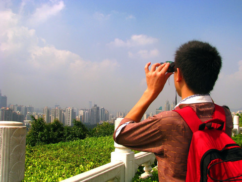 深圳莲花山旅游