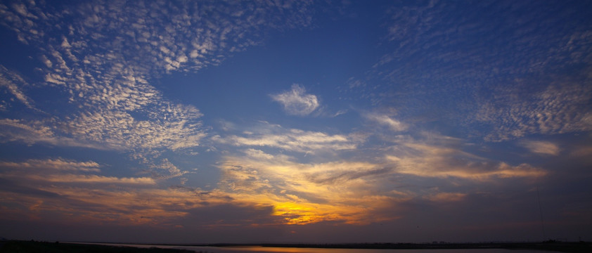 晚霞 夕阳 落日