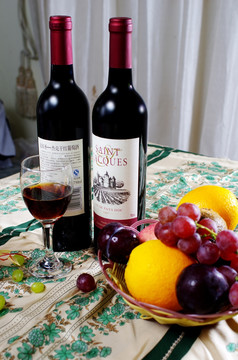 法国圣杰克干红葡萄酒
