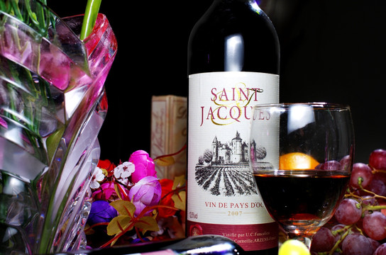 法国圣-杰克干红葡萄酒