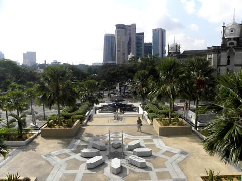 马来西亚国家大清真寺前广场