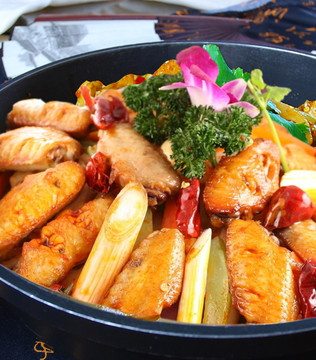 香锅鸡翅  鸡中翅