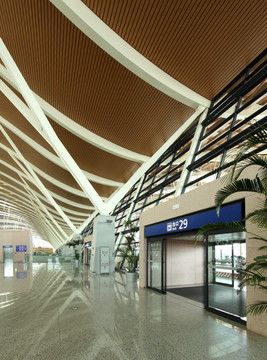 上海浦东国际机场候机楼装饰