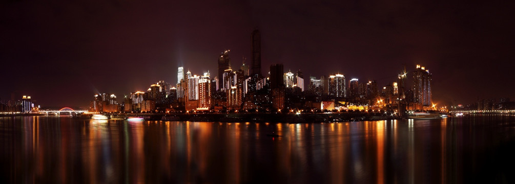 重庆渝中半岛夜景