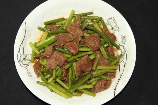 蒜薹炒肉
