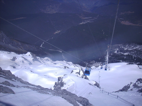 玉龙雪山大索道