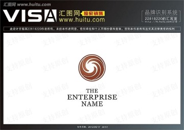 logo 标志 旋