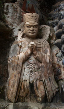 大足石刻石雕像