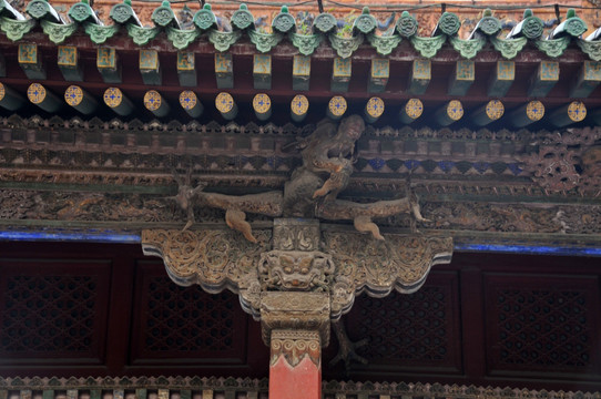 沈阳故宫—木雕