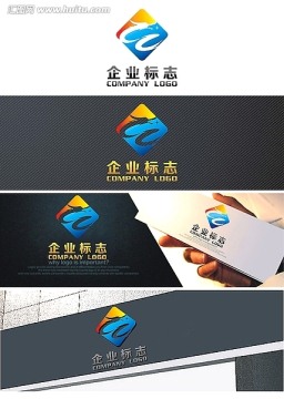 龙腾四海logo设计