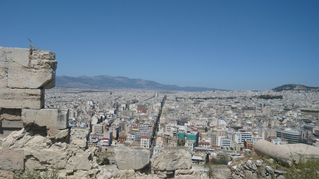 希腊雅典雅典卫城