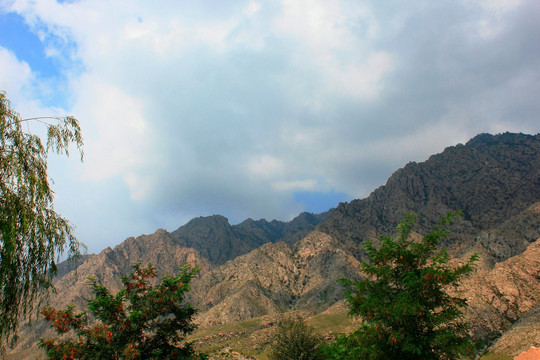 贺兰山风光