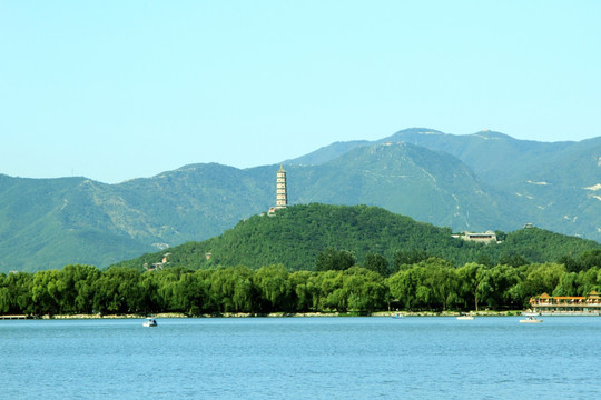 玉泉山 玉峰塔
