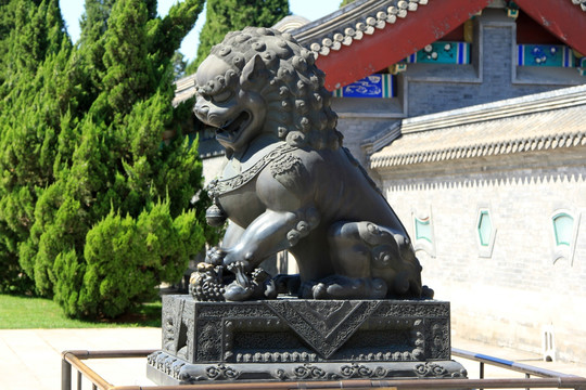 文昌院 石狮子