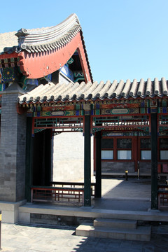 颐和园 古建筑