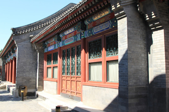 颐和园 古建筑