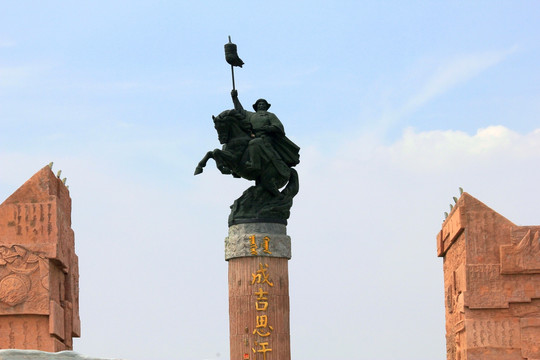雕塑 成吉思汗