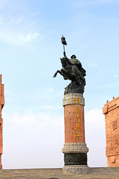 雕塑 成吉思汗