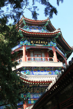 颐和园 湖光山色一共楼