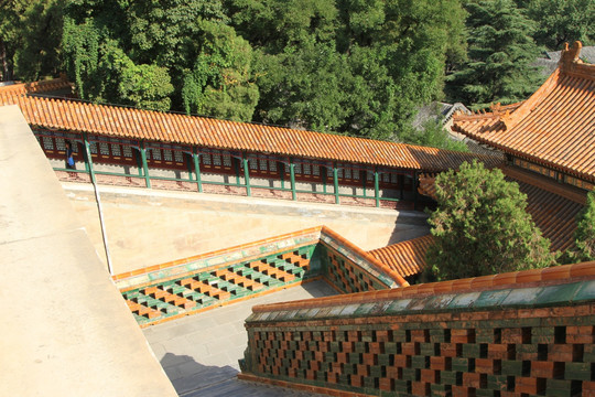 佛香阁 长梯