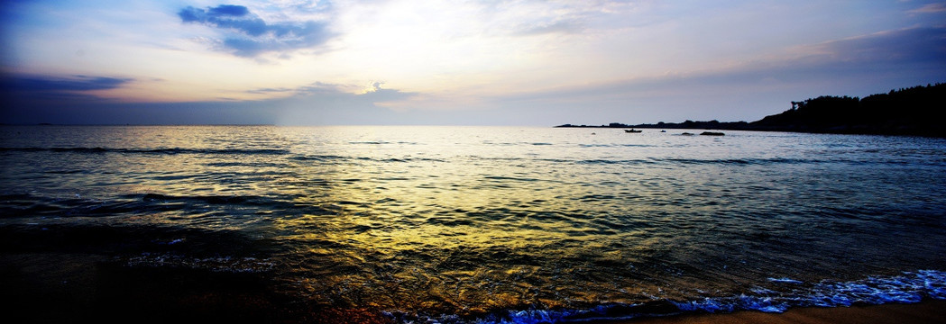 红海湾的早晨-全景