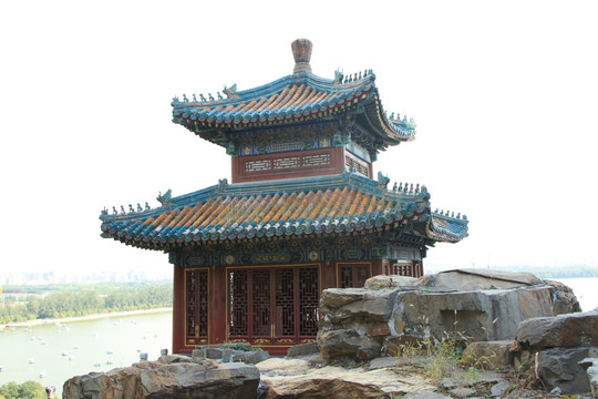 颐和园 敷华亭