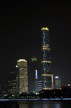 珠江新城 广州夜景