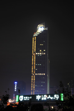 广州夜景 维多利广场